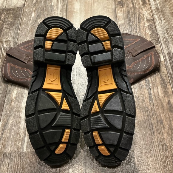 New Cody James Men's Brown Western Boots Size 7.5 - Picture 6 of 11